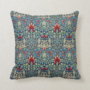 William Morris Snakehead Mönster Dekorativ kudde