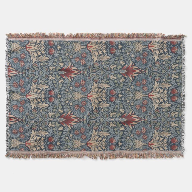 William Morris: Snakeshead Blanket Filt (Framsidan)