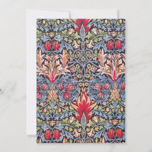 William Morris Snakeshead Blommigt Art nouveau