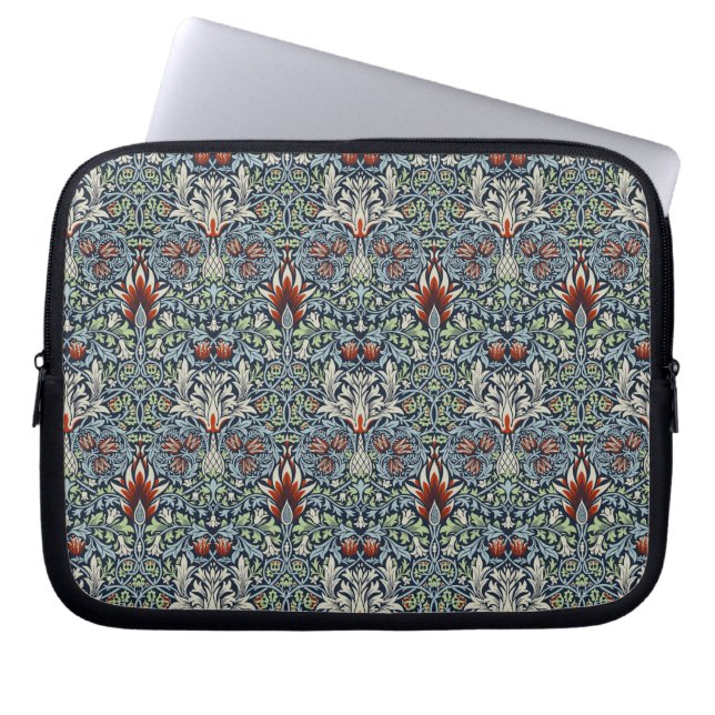 William Morris Snakeshead Blommigt Classic Botanic Laptop Fodral (Framsidan)