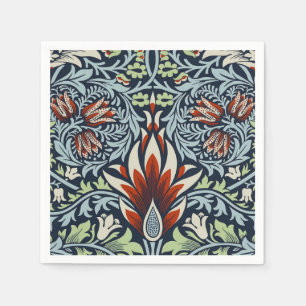 William Morris Snakeshead Blommigt Classic Botanic Pappersservett