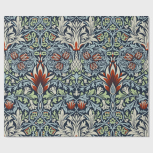 William Morris Snakeshead Blommigt Classic Botanic Presentpapper