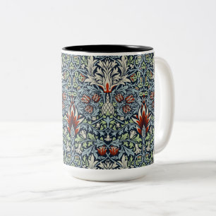 William Morris Snakeshead Blommigt Classic Botanic Två-Tonad Mugg
