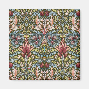 William Morris Snakeshead Blommönster Magnet