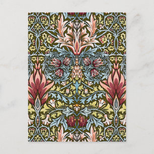 William Morris Snakeshead Blommönster Vykort