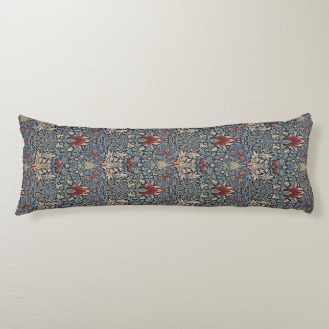 William Morris: Snakeshead Body Pillow Kroppskudde (Framsidan)