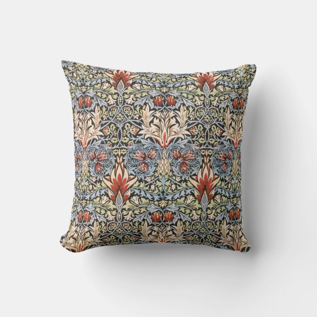 William Morris Snakeshead Design Pillow Kudde (Framsida)