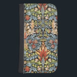 William Morris Snakeshead design Plånboksfodral<br><div class="desc">Denna är den botaniska Snakeshead designen av William Morris.</div>