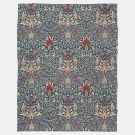 William Morris: Snakeshead Fleece Blanket