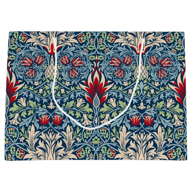 William Morris Snakeshead Fritillary Blommigt Desi (Framsidan)