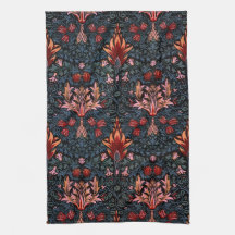 William Morris Snakeshead Mörk Mönster