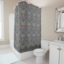William Morris: Snakeshead Shower Curtain