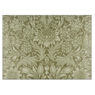 William Morris Solros Grönt Flower