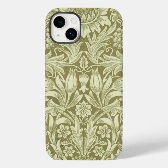 William Morris Solros Grönt Flower (Baksida)