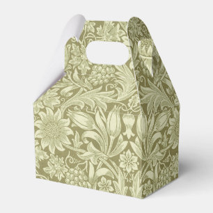 William Morris Solros Grönt Flower Presentaskar
