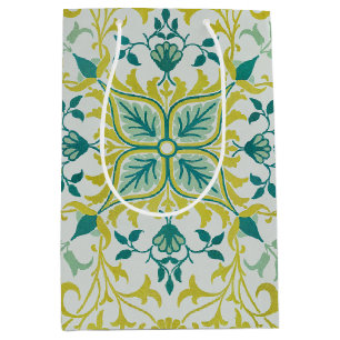 William Morris Sömlöst Tak Limegrönt Mönster