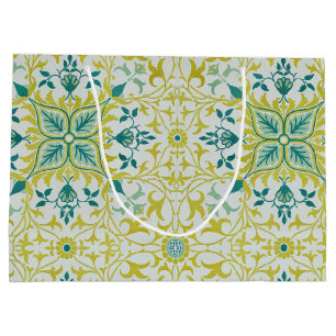 William Morris Sömlöst Tak Limegrönt Mönster