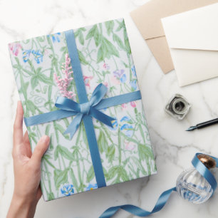 William Morris Sötärts Pastell Blommig Konst Presentpapper