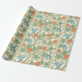 William Morris spaljé viktoriansk tapet Presentpapper