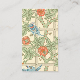 William Morris spaljémönster Visitkort