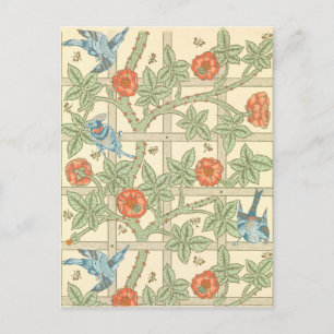 William Morris spaljémönster Vykort