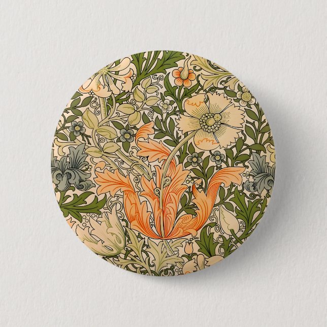 William Morris Spring Compton Blomsterfestival Knapp (Framsida)
