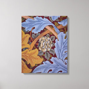 William Morris St James Acanthus Tapet Canvastryck