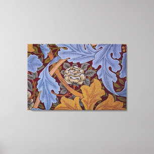 William Morris St James Acanthus Tapet Canvastryck