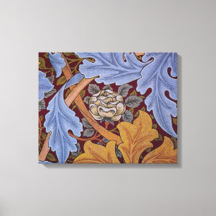 William Morris St James Acanthus Tapet Canvastryck