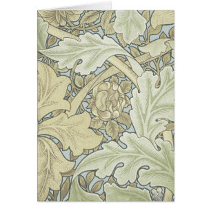 William Morris St James Acanthus Tapet Hälsningskort