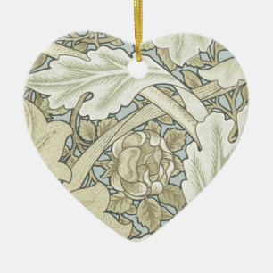 William Morris St James Acanthus Tapet Julgransprydnad Keramik