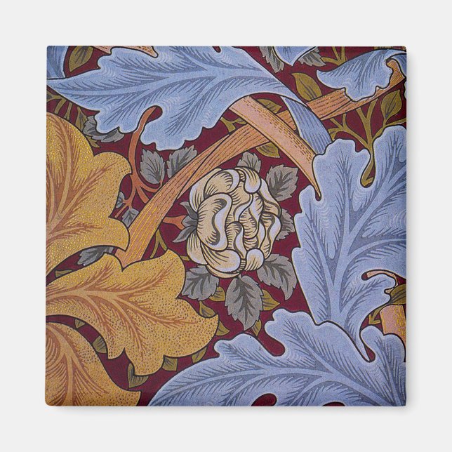 William Morris St James Acanthus Tapet Magnet (Framsidan)
