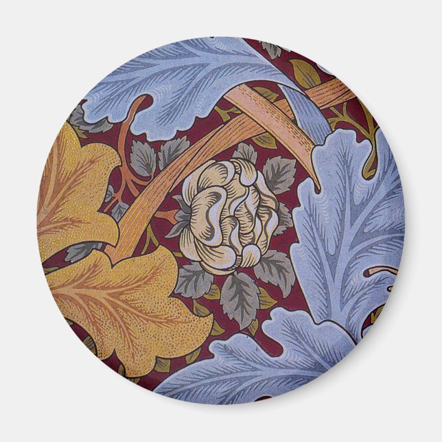 William Morris St James Acanthus Tapet Magnet (Framsidan)