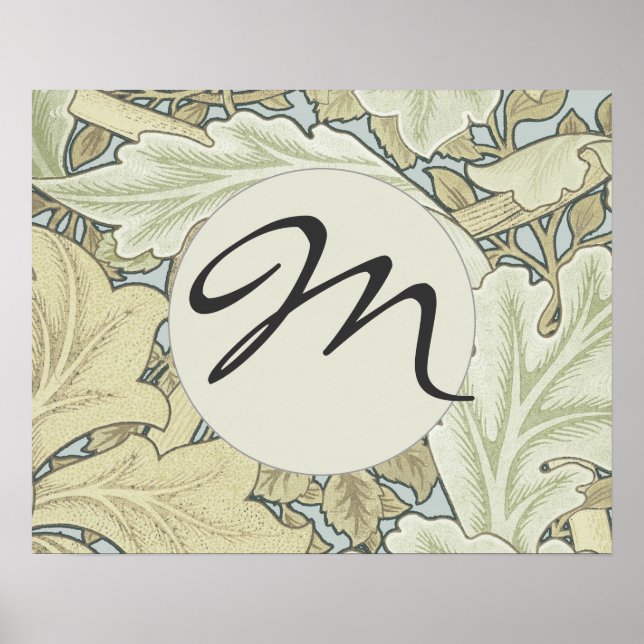 William Morris St James Acanthus Tapet Poster (Framsidan)