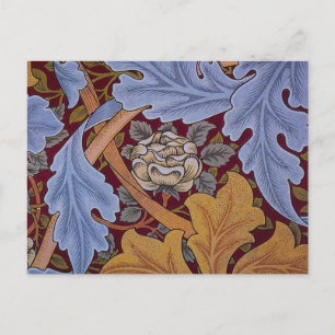 William Morris St James Acanthus Tapet Vykort