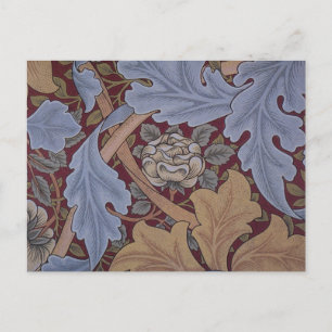 William Morris St. James Tapet Mönster Vykort