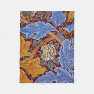 William Morris St. James Vintage Blommigt Design Fleecefilt