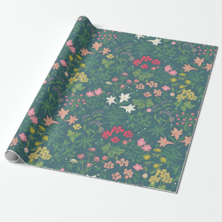 William Morris Stil Vår Garden Blommönster Presentpapper