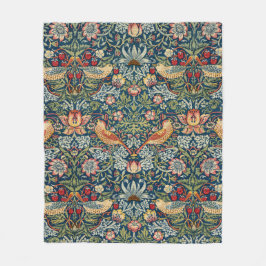 William Morris Strawberry fleece filte