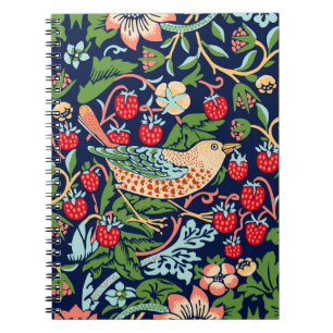 William Morris Strawberry Thief Anteckningsbok