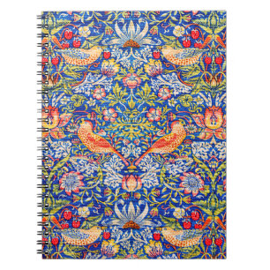 William Morris Strawberry thief berömd tavla Anteckningsbok