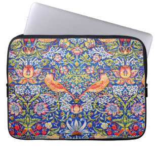 William Morris Strawberry thief berömd tavla Laptop Fodral