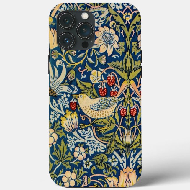 William Morris Strawberry thief bird (Baksida)