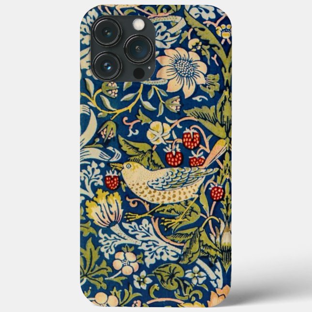 William Morris Strawberry thief bird (Baksida)