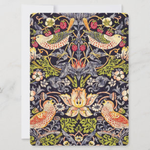 William Morris Strawberry Thief Blommigt Art nouve
