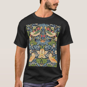 William Morris Strawberry Thief Blommönster T Shirt