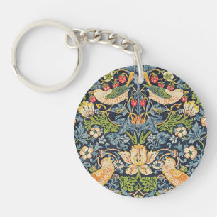 William Morris Strawberry Thief-Blommönstret
