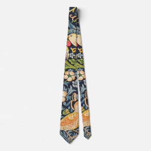 William Morris Strawberry Thief-Blommönstret Slips