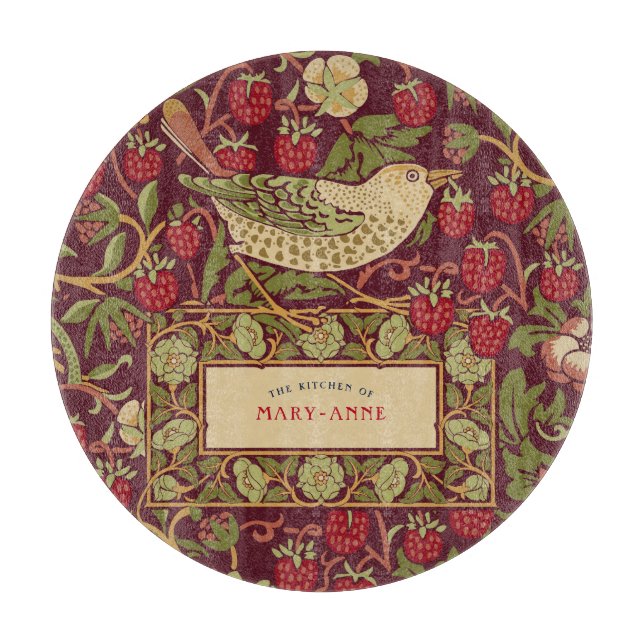 William Morris Strawberry Thief Caking Board (Framsidan)