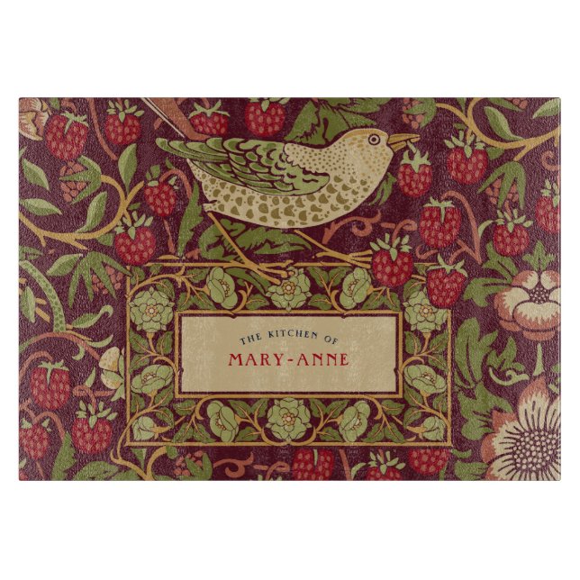 William Morris Strawberry Thief Caking Board (Framsidan)